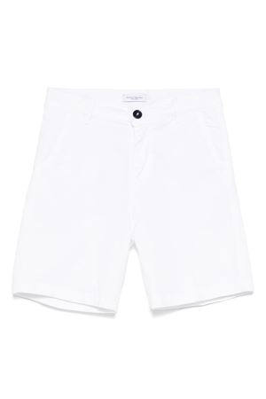 bermuda in cotone bianco PAOLO PECORA KIDS | PP3994BIANC